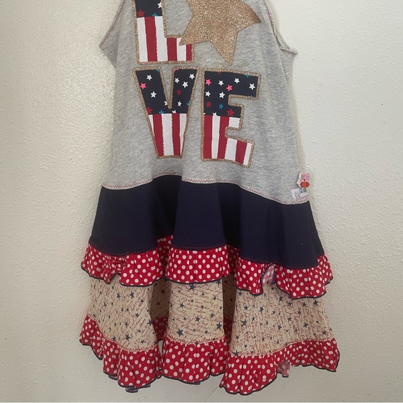 Custom Boutique Dress One of a Kind Size 4/5 - Picture 2 of 2